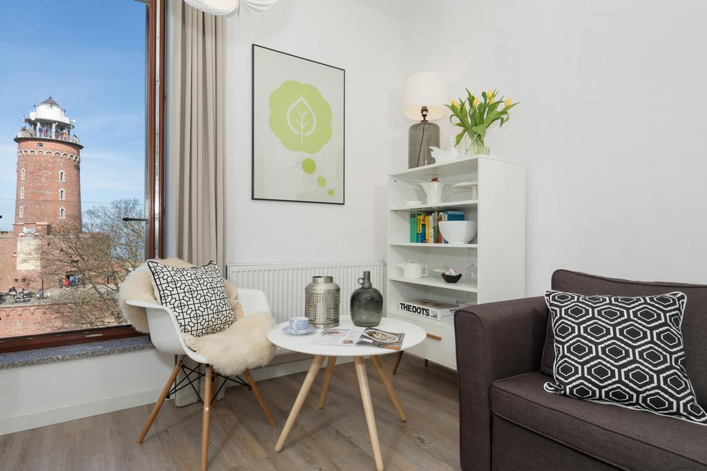 Jantar Apartamenty Design Latarnia Morska Kolobrzeg Luaran gambar